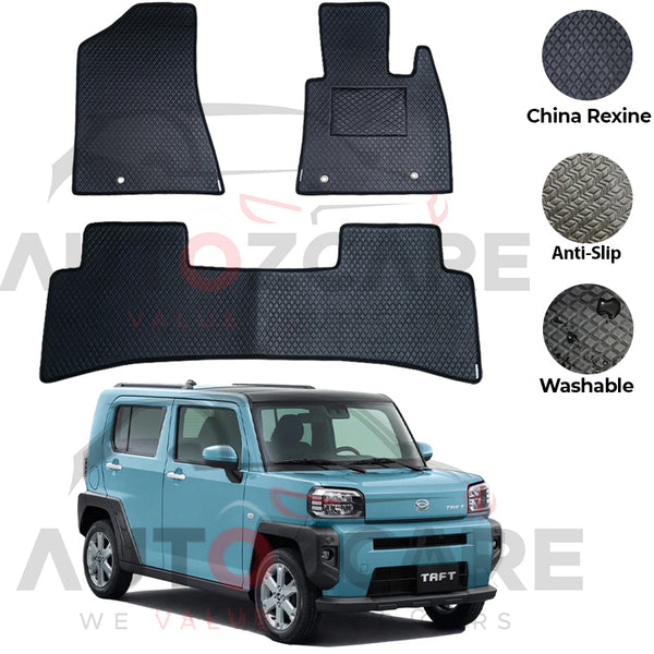 Daihatsu Taft China Rexine Floor Mat 3PCS - Model 2020-2025