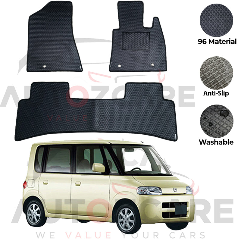 Daihatsu Tanto China Rexine Floor Mat 3PCS - Model 2003-2011