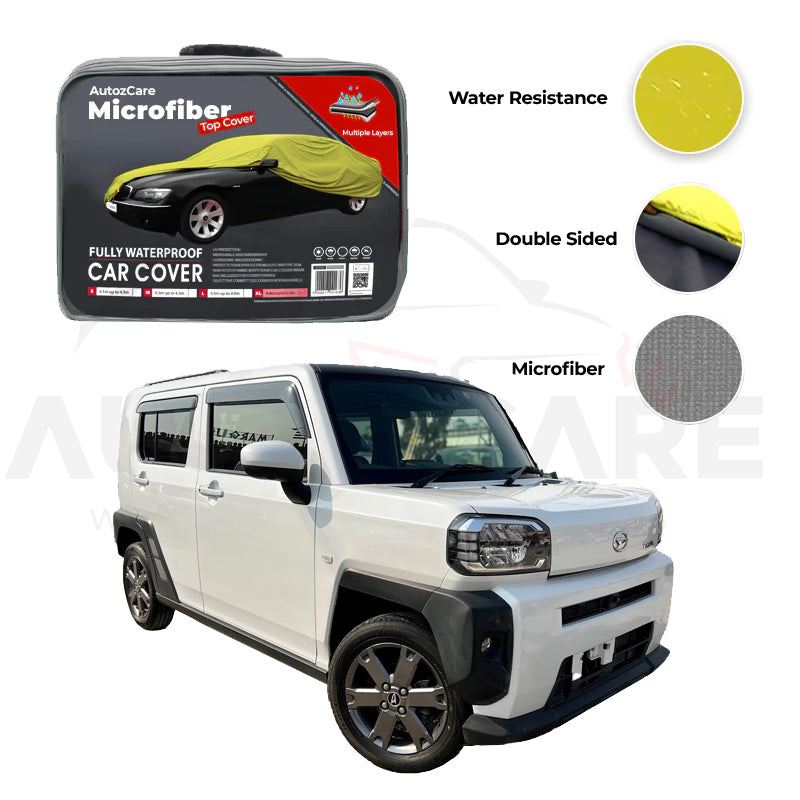 Daihatsu Taft Microfiber Car Top Cover - Model 2024