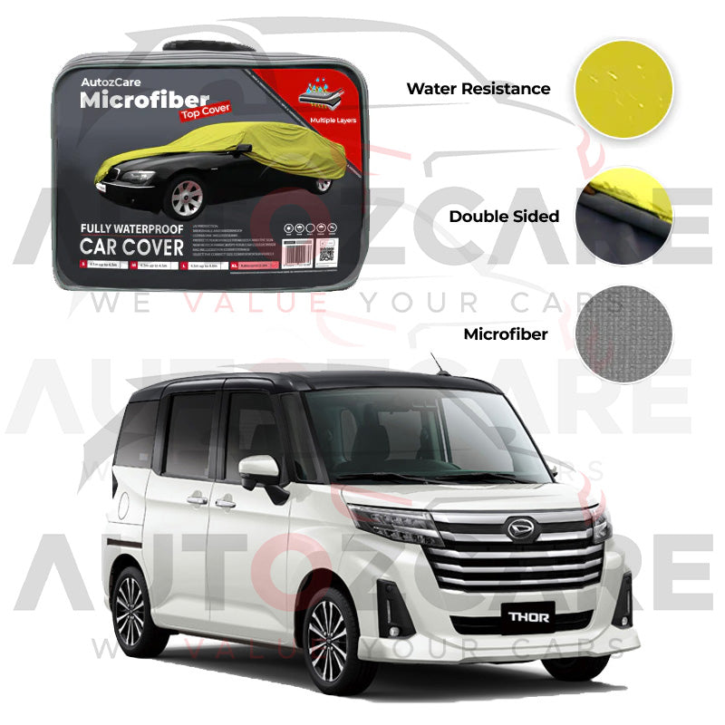 Daihatsu Thor Microfiber Car Top Cover - Model 2025
