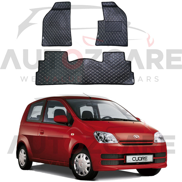 Daihatsu Cuore 7D Floor Mat ( Flat Style ) - Model 2000-2012