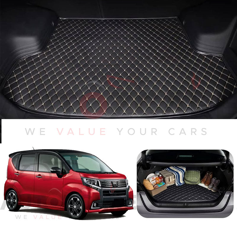 Daihatsu Move 7D Custom Car Trunk Mat - Model 2014-2023