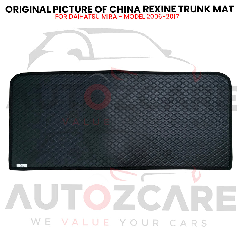 Daihatsu Mira China Rexine Custom-Size Trunk Mat - Model 2006-2017