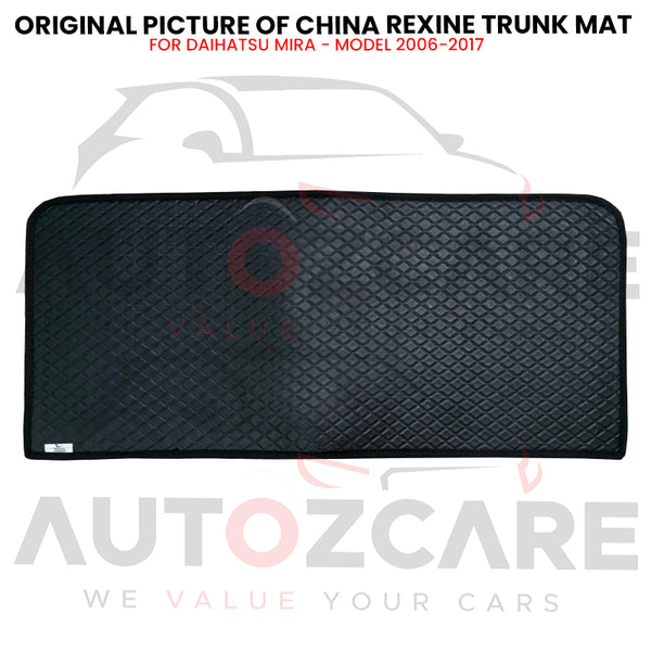 Daihatsu Mira China Rexine Custom-Size Trunk Mat - Model 2006-2017