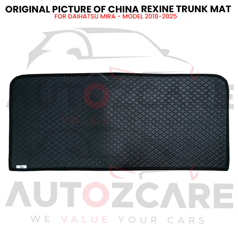 Daihatsu Mira China Rexine Custom-Size Trunk Mat - Model 2018-2025
