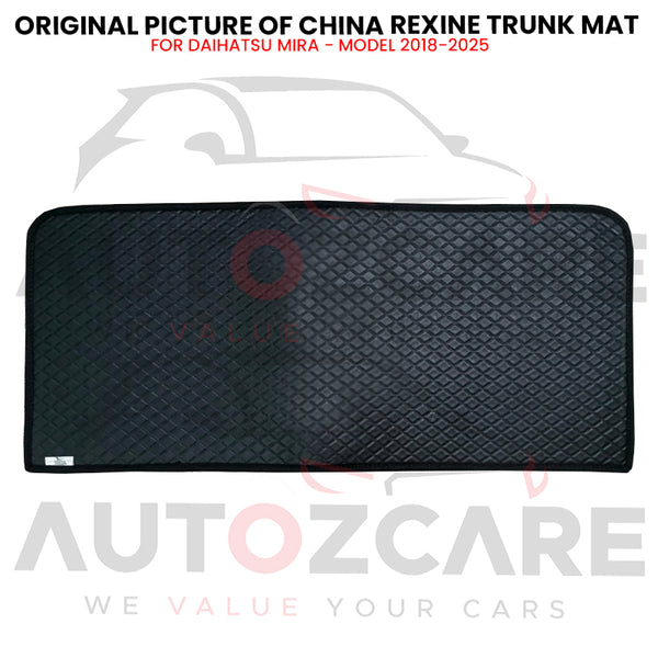 Daihatsu Mira China Rexine Custom-Size Trunk Mat - Model 2018-2025