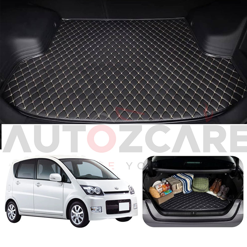 Daihatsu Move 7D Custom Car Trunk Mat - Model 2006-2010