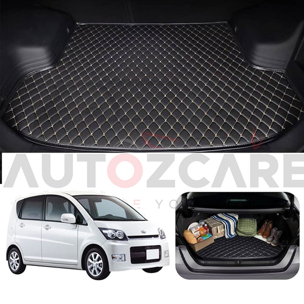 Daihatsu Move 7D Custom Car Trunk Mat - Model 2006-2010