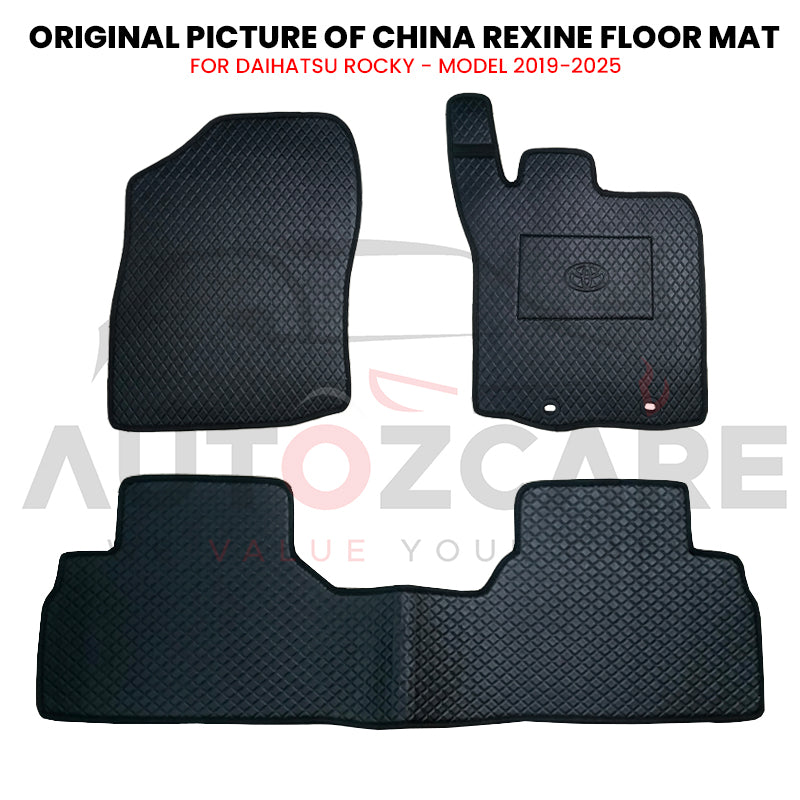 Daihatsu Rocky China Rexine Floor Mat 3PCS - Model 2019-2025