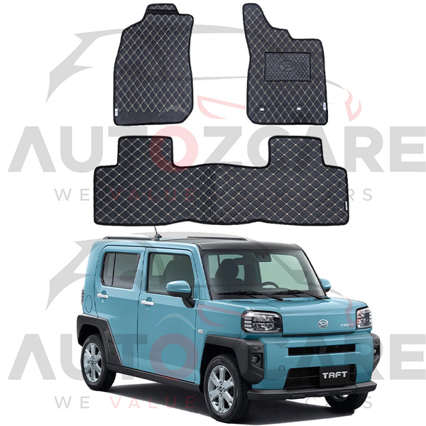 Daihatsu TAFT 7D Floor Mat ( Flat Style ) 3PCS - Model 2020-2025