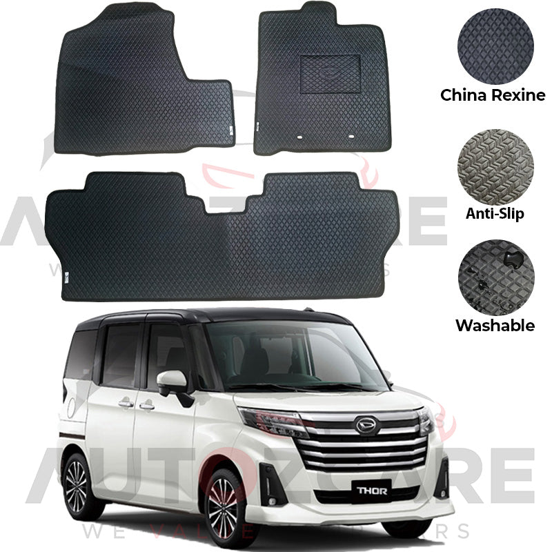 Daihatsu Thor China Rexine Floor Mat 3PCS - Model 2016-2025