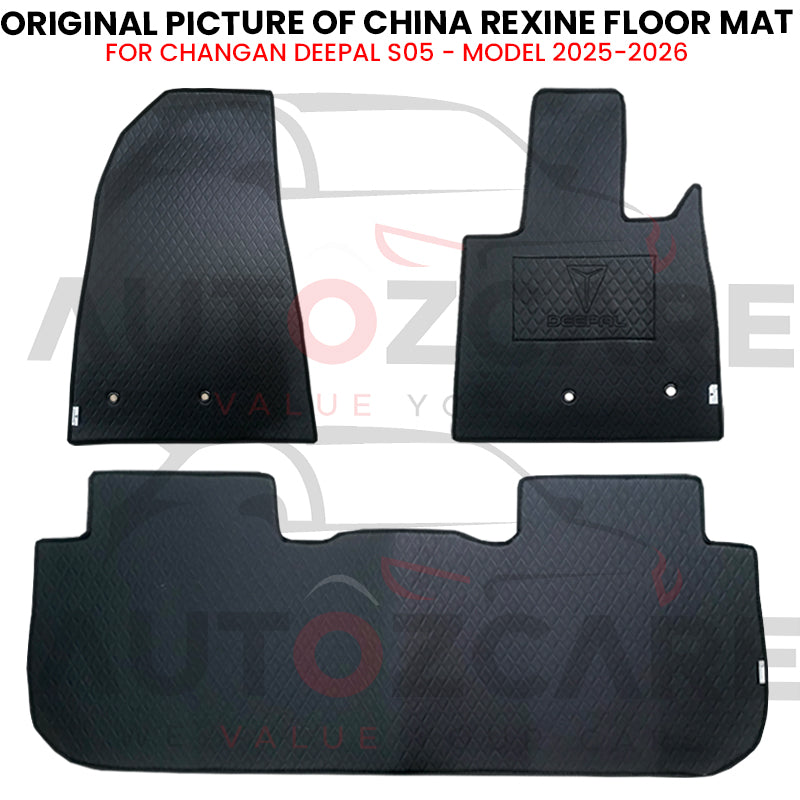 Changan Deepal S05 China Rexine Floor Mat 3PCS - Model 2025-2026
