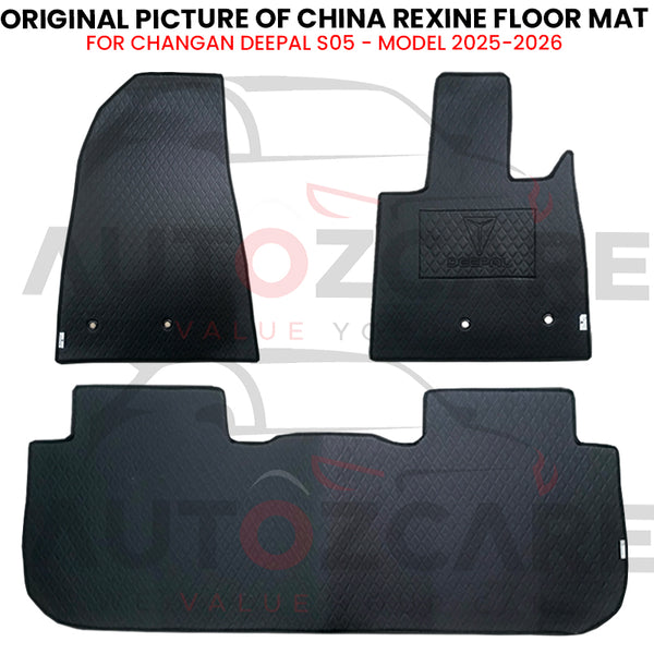 Changan Deepal S05 China Rexine Floor Mat 3PCS - Model 2025-2026