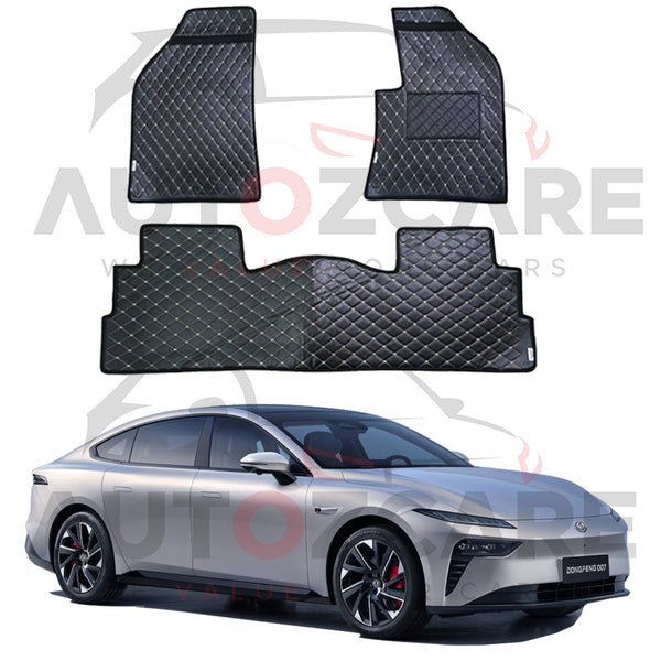 Dongfeng 007 7D Floor Mat (Flat Style) 3PCS - Model 2025-2026