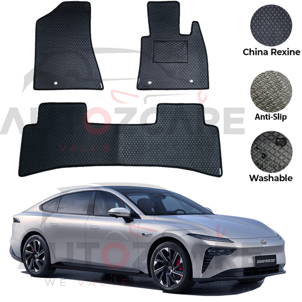 Dongfeng 007 China Rexine Floor Mat 3PCS - Model 2025-2026