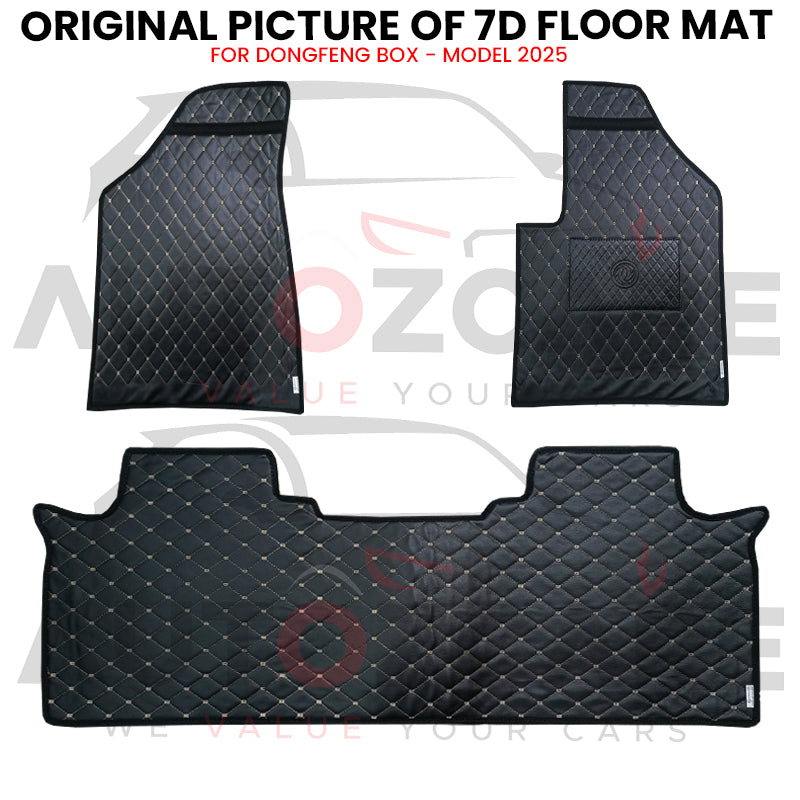 Dongfeng Box 7D Floor Mat (Flat Style) 3PCS - Model 2025