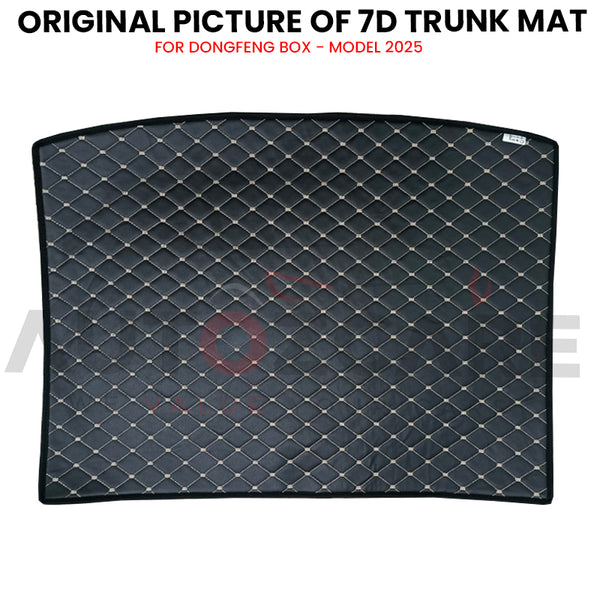 Dongfeng Box 7D Custom Car Trunk Mat - Model 2025