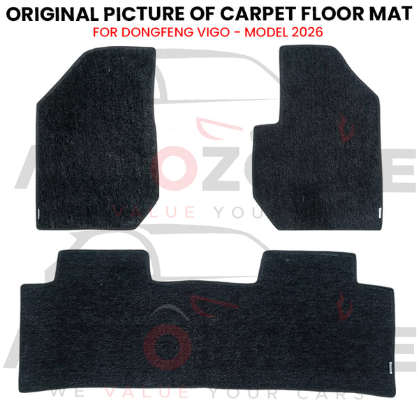 Dongfeng Vigo Genuine Fitting Carpet Floor Mat 3PCS - Model 2026