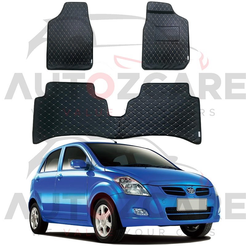 FAW V2 7D Floor Mat (Flat Style) 3PCS - Model 2013-2022
