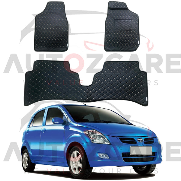 FAW V2 7D Floor Mat (Flat Style) 3PCS - Model 2013-2022