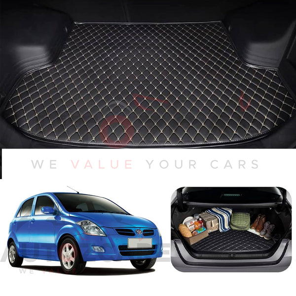 FAW V2 7D Custom Car Trunk Mat - Model 2013-2022