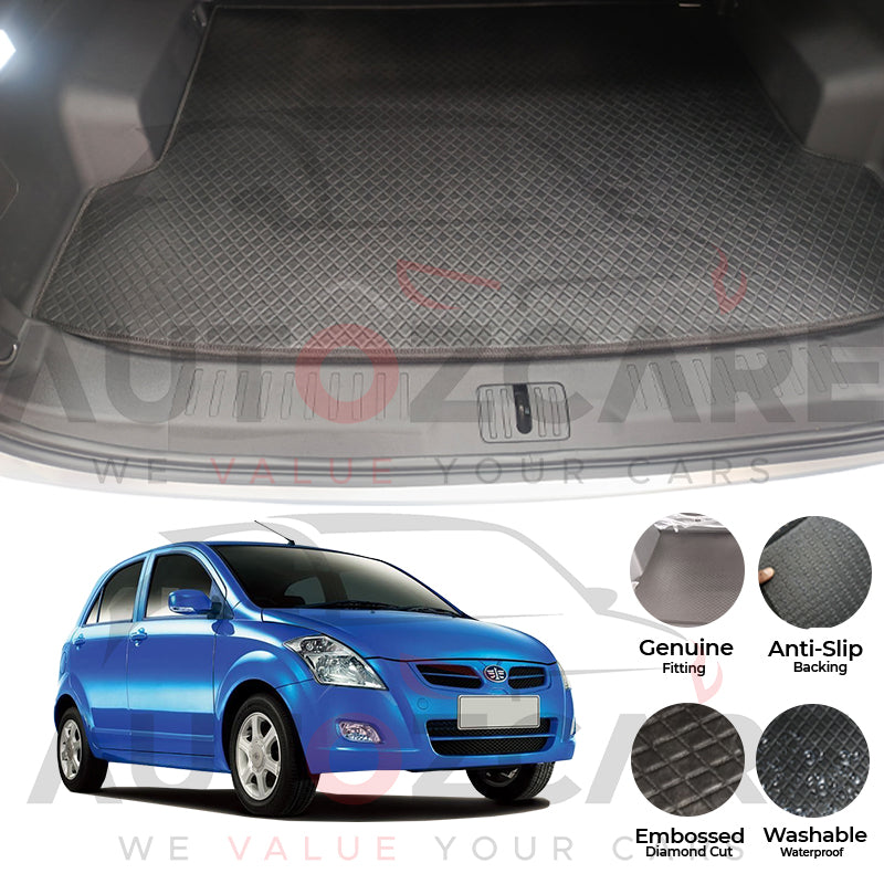 FAW V2 China Rexine Custom-Size Trunk Mat - Model 2013-2022