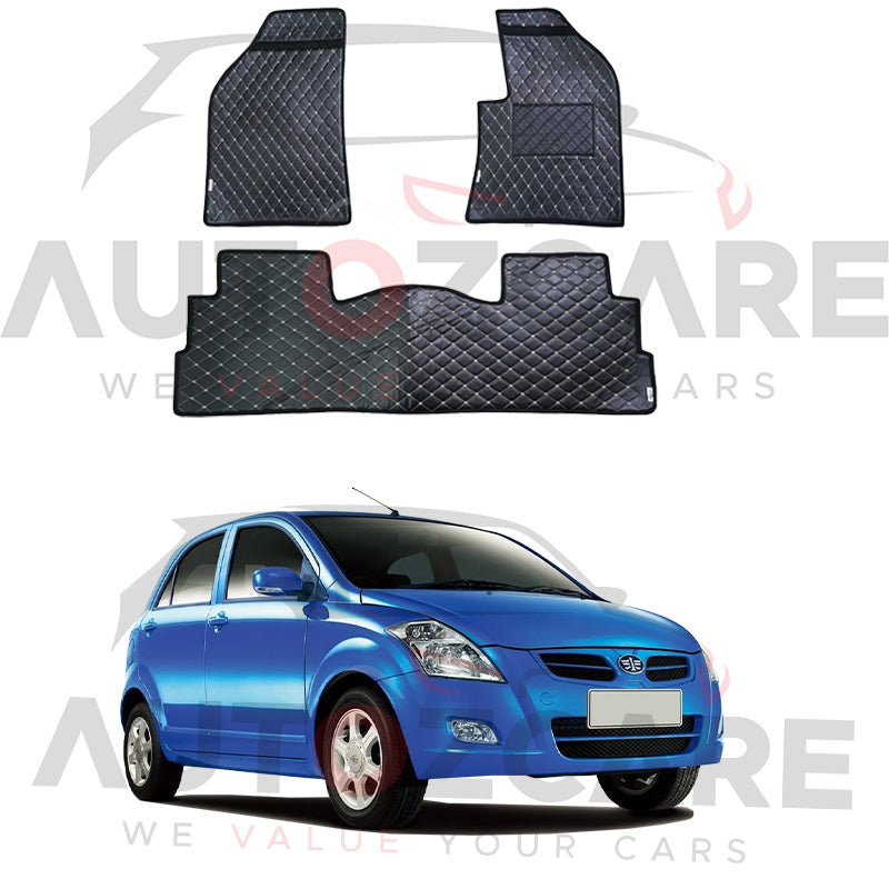 FAW V2 7D Floor Mat ( Flat Style ) 3PCS - Model 2013-2022