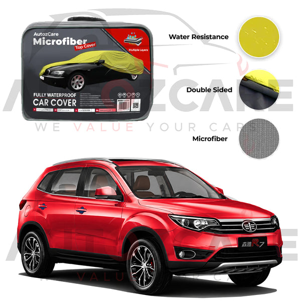 Faw Serya S7 Microfiber Car Top Cover - Model 2016-2018