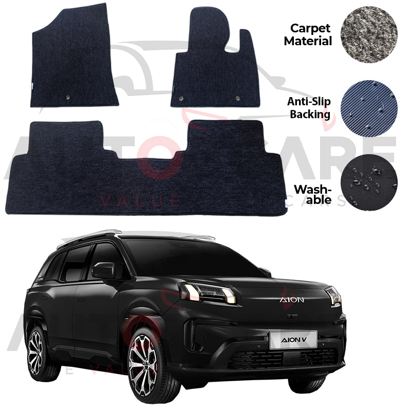 GAC Aion-V Genuine Fitting Carpet Floor Mat 3PCS - Model 2026