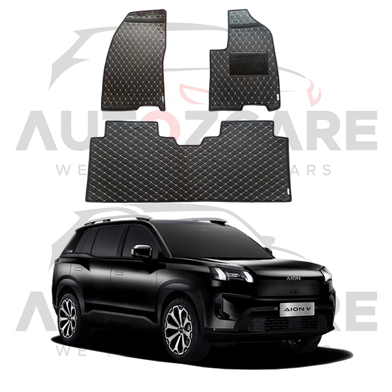 GAC Aion-V 7D Floor Mat (Flat Style) 3PCS - Model 2026