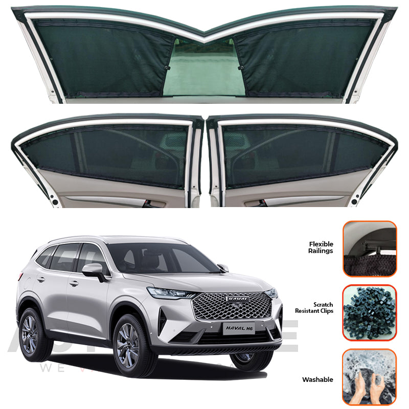 Haval H6  Custom Car Sliding Curtains - Model 2021-2025