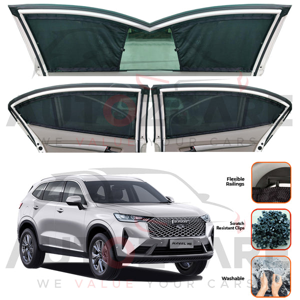 Haval H6  Custom Car Sliding Curtains - Model 2021-2025