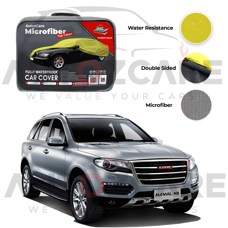 Haval H8 Microfiber Car Top Cover - Model 2013-2018