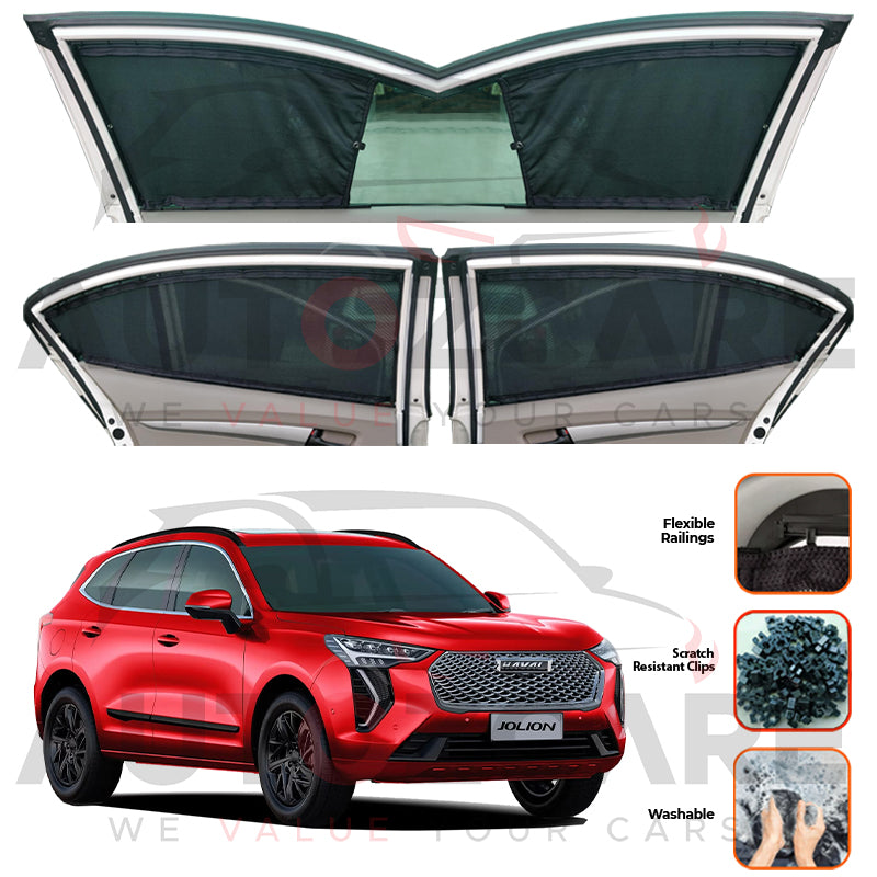 Haval Jolion  Custom Car Sliding Curtains - Model 2021-2025