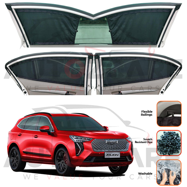 Haval Jolion  Custom Car Sliding Curtains - Model 2021-2025
