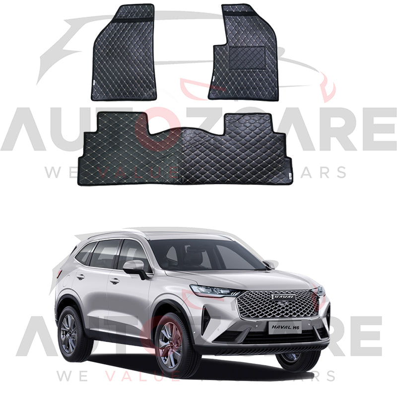 Haval H6 7D Floor Mat ( Flat Style ) - Model 2021-2025