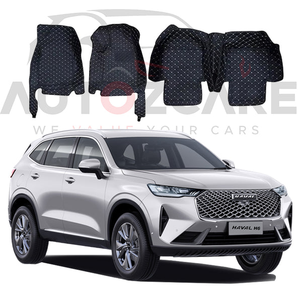 Haval H6 7D Floor Mats - Model 2021-2024