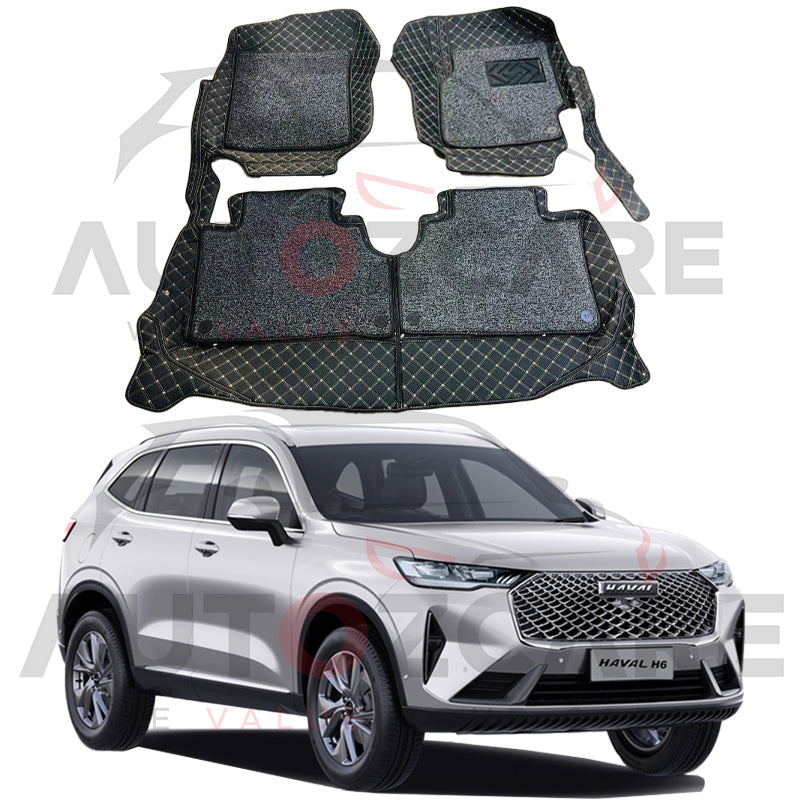 Haval H6 9D Custom Floor Mat - Model 2021-2025
