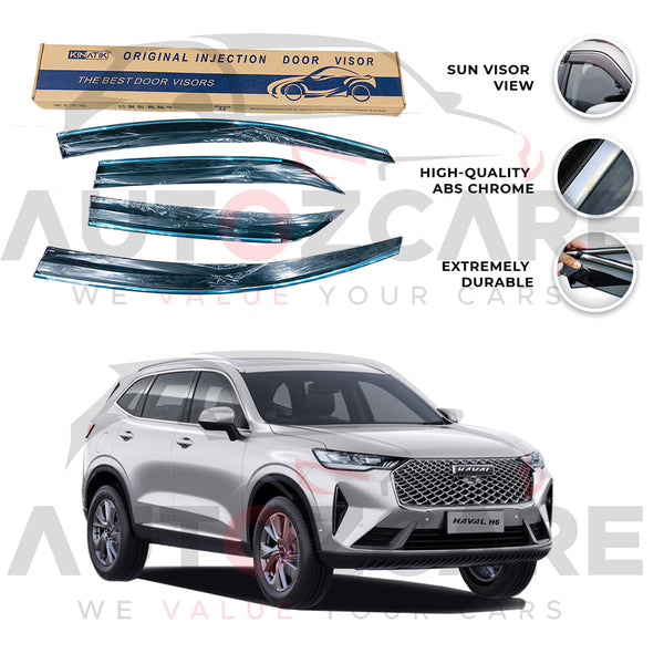 Haval H6 Air press sun visor with chrome - Model 2021-2025