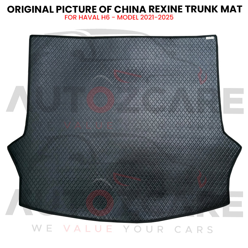 Haval H6 China Rexine Custom-Size Trunk Mat - Model 2021-2025