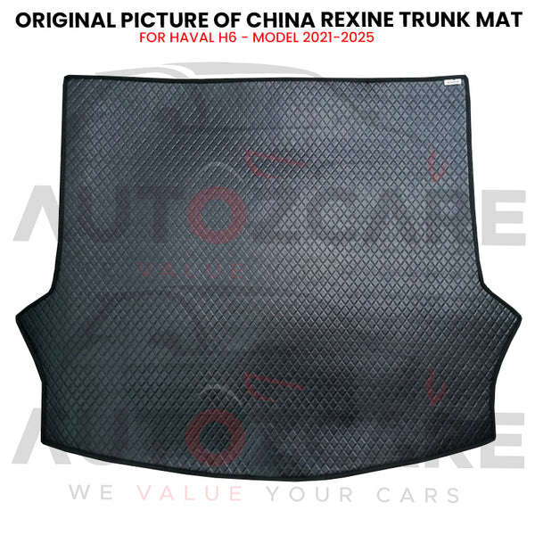 Haval H6 China Rexine Custom-Size Trunk Mat - Model 2021-2025