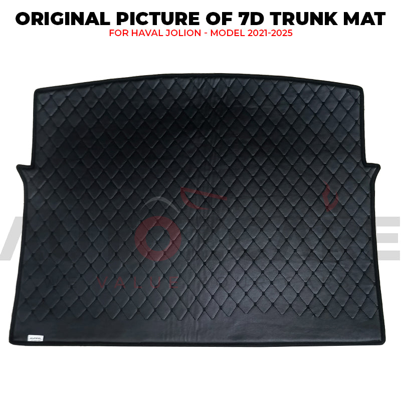 Haval Jolion 7D Custom Car Trunk Mat - Model 2021-2025