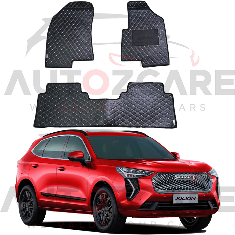 Haval Jolion 7D Floor Mat ( Flat Style ) - Model 2021-2025