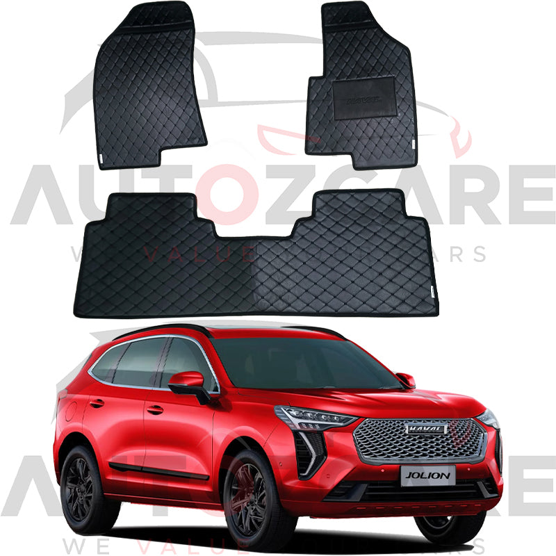 Haval Jolion 7D Floor Mat ( Flat Style ) - Model 2021-2025
