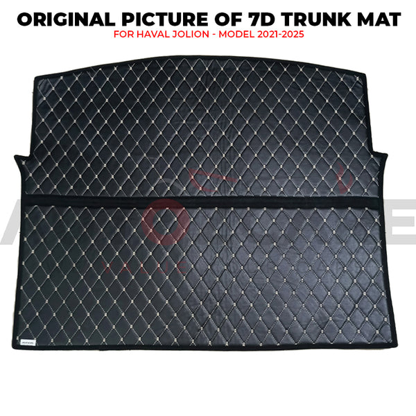 Haval Jolion 7D Custom Car Trunk Mat - Model 2021-2025