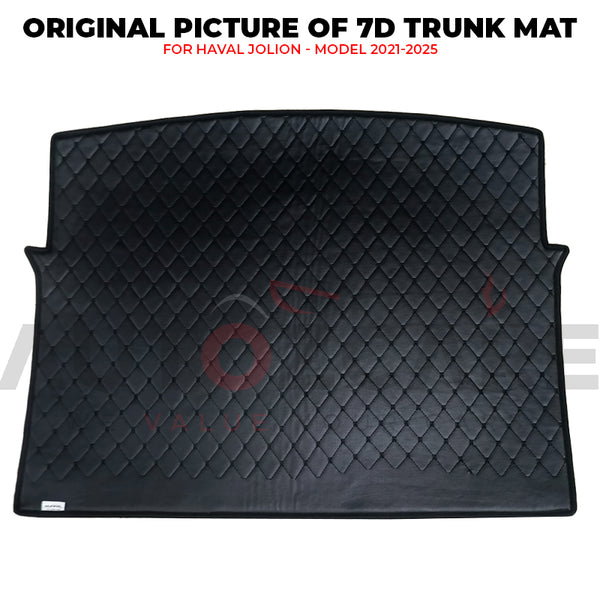 Haval Jolion 7D Custom Car Trunk Mat - Model 2021-2025