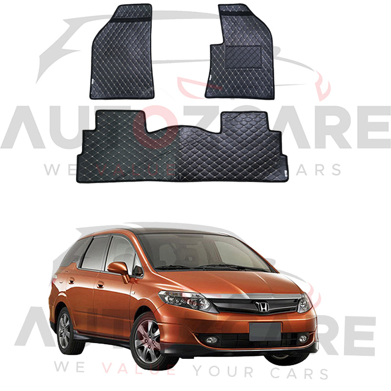 Honda Airwave 7D Floor Mat ( Flat Style ) 3PCS - Model 2005-2008