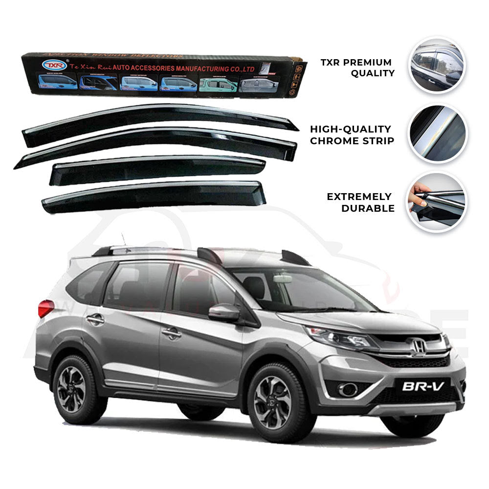 Honda BRV TXR Air press sun visor with chrome model 2016-2018 - AutozCare Pakistan