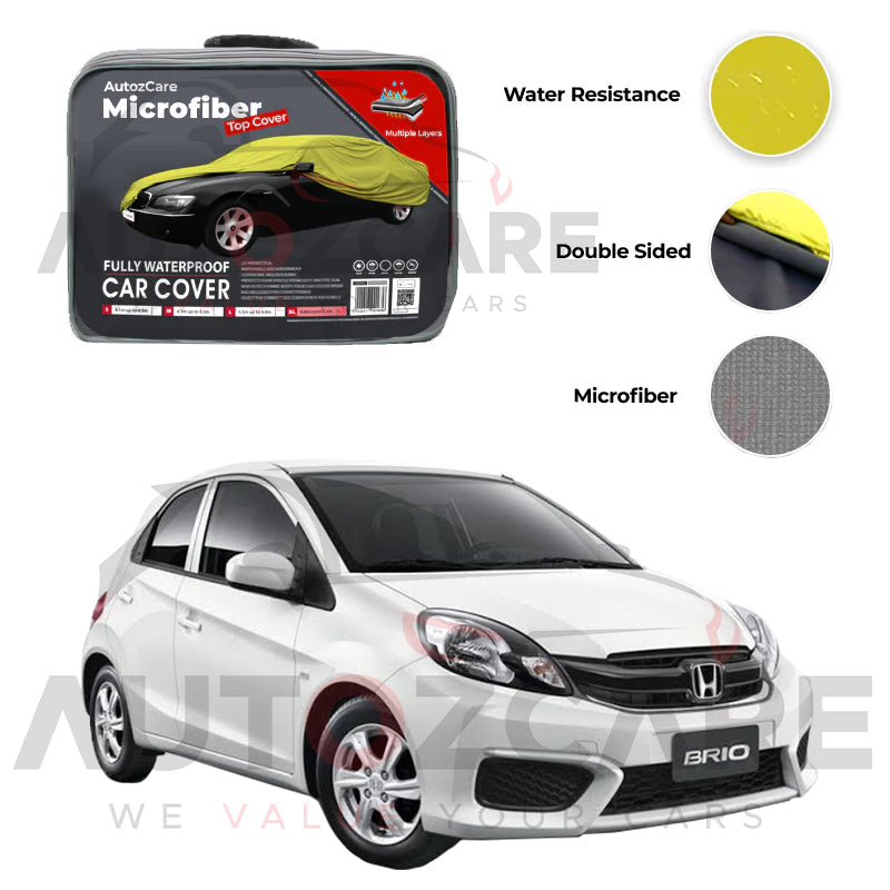 Honda Brio Microfiber Car Top Cover - Model 2011-2018