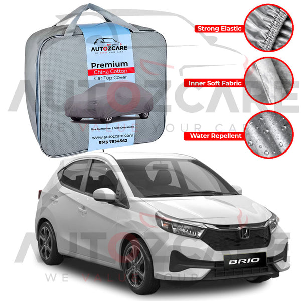 Honda Brio 2018-2026 | China Cotton Top Cover | Soft Inner Fabric